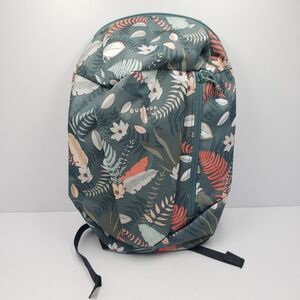 Quechua Decathlon 10L Hiking Backpack Floral Teal Mini Daypack